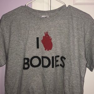 I HEART BODIES tshirt
